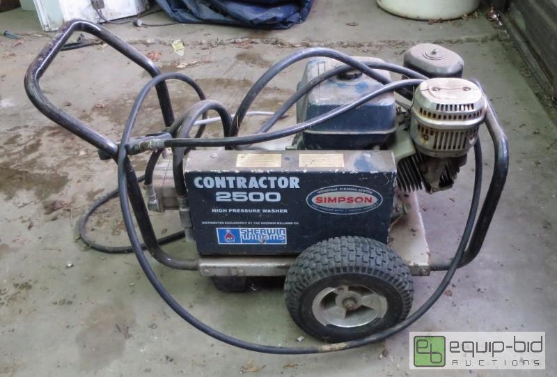 lot 8 image: Simpson Contractor 2500 Pressure Washer