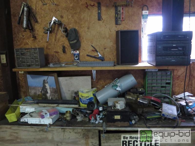 lot 83 image: All Contents of Shelfs