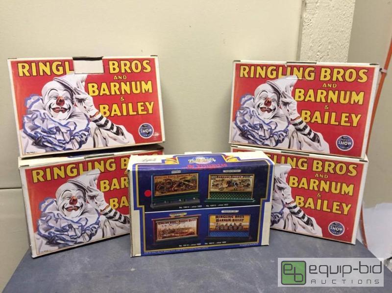 lot 105 image: Group of 5 Ringling Lefton Billboards