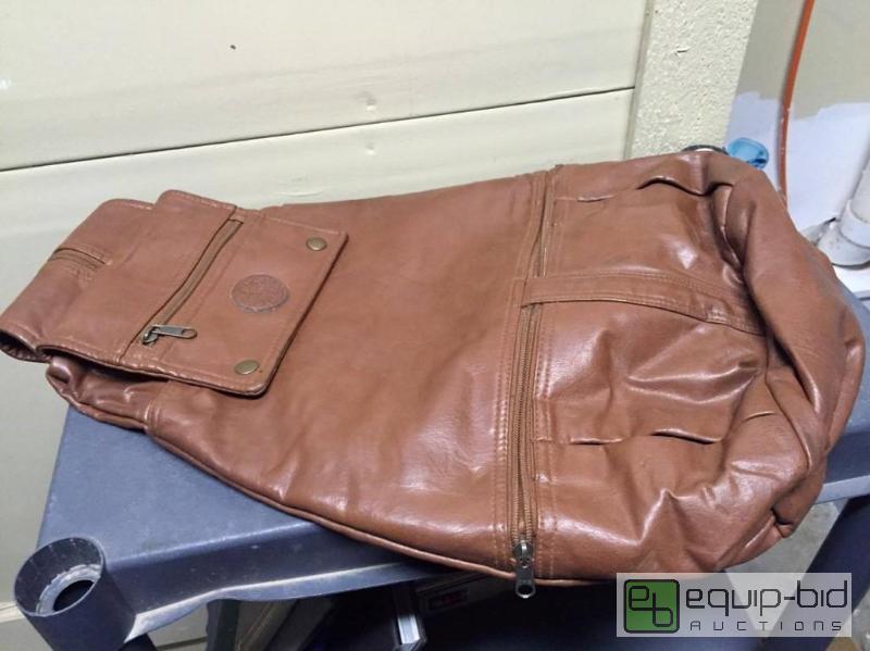 lot 113 image: Large Leather Backpack