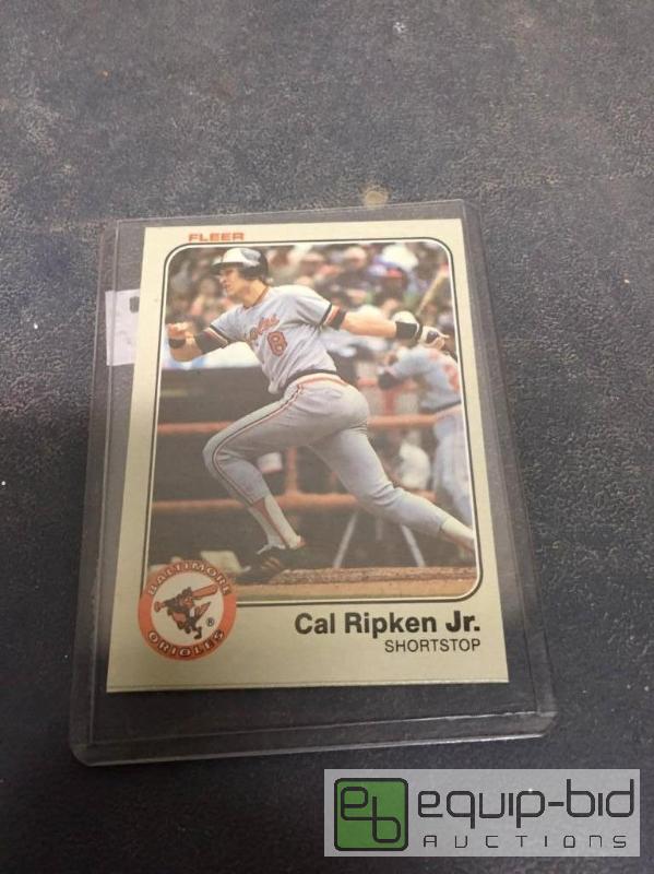 lot 127 image: Cal Ripken, Jr. Rookie Card