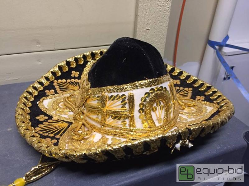 lot 142 image: Pigalle Authentic Mexican Sombrero
