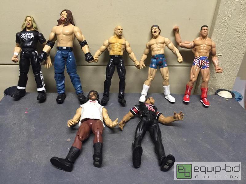 lot 176 image: Lot of Wrestler Action Figures