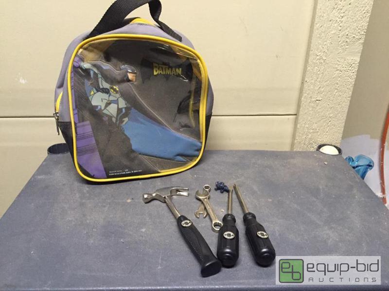 lot 183 image: Batman Childs Metal Tool Set in Case