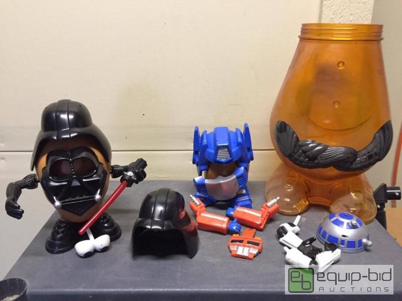 lot 227 image: Mr. Potato Head Group - Transformers, Star Wars, etc.