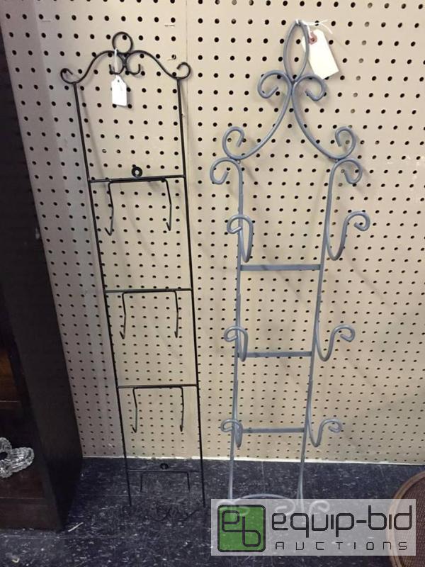 lot 53 image: Two Metal Plate Racks