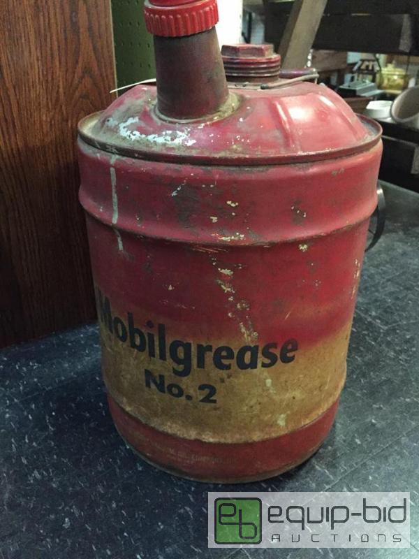 lot 63 image: Mobile Grease Advertising Can