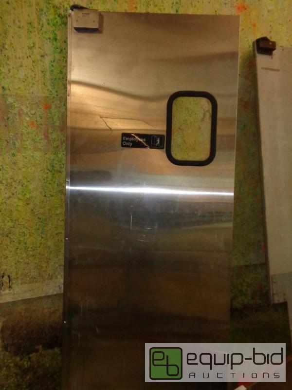 lot 18 image: Swinging Stainless Restaurant Door