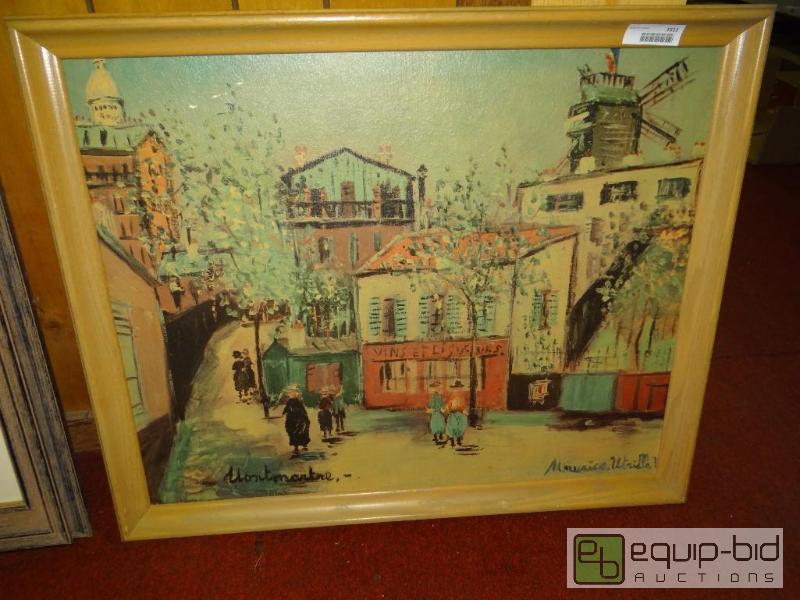 lot 1511 image: Framed oil on board signed by artist.  32&quo...