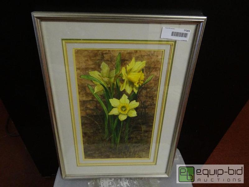 lot 1549 image: Framed print &quotTrumpet&nbspof spring&quo...
