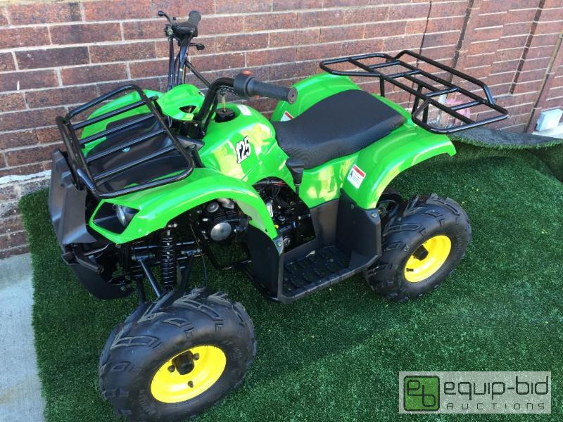 lot 1202 image: ATA-125D TaoTao KidsTeens Gas 125cc Utility ATV
