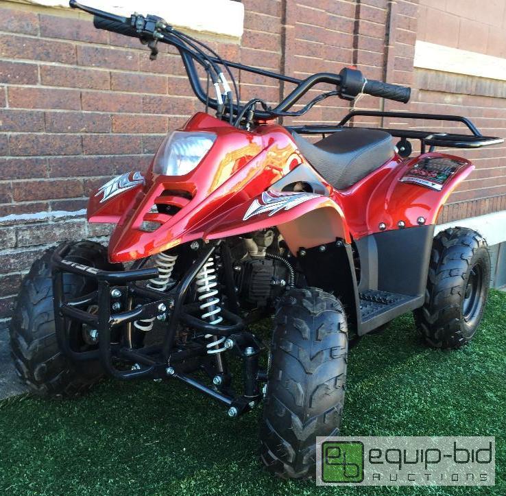 lot 1214 image: ATV-3050D- PEARL RED 110CC AUTOMATIC