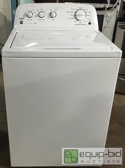 lot 1086 image: Kenmore 3.5 cu. ft. Top Load Washer - White