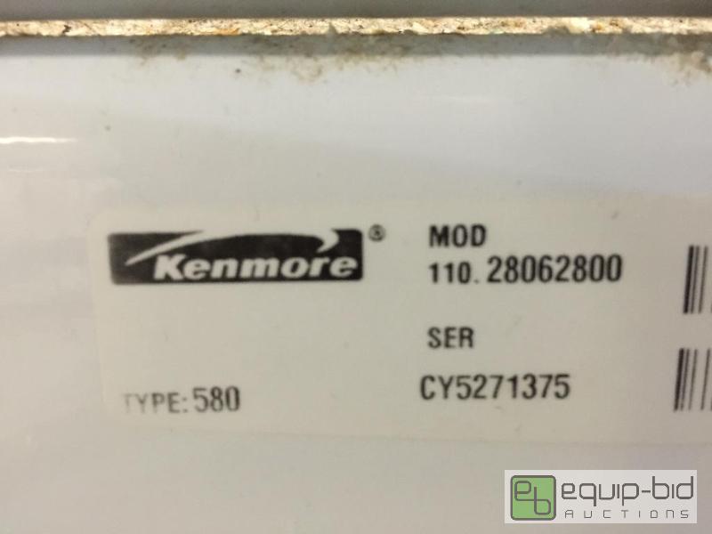 kenmore type 580 washer