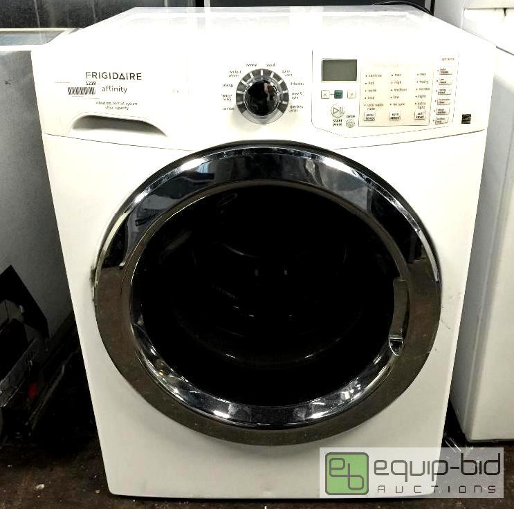 lot 1218 image: Frigidaire Affinity White 3.9 Cu. Ft. Front Load Washer