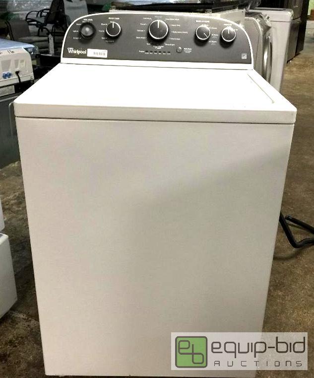 lot 1219 image: Whirlpool - Closeout 3.8 Cu. Ft. 12-Cycle High-Efficiency Top-Loading Washer
