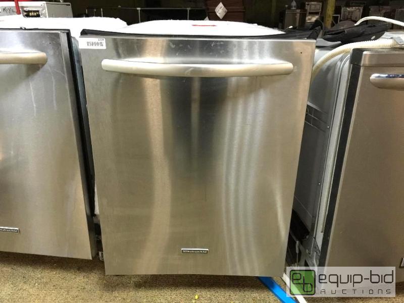 lot 1228 image: KitchenAid 24 Architect Series II Built-In Stainless Steel Dishwasher