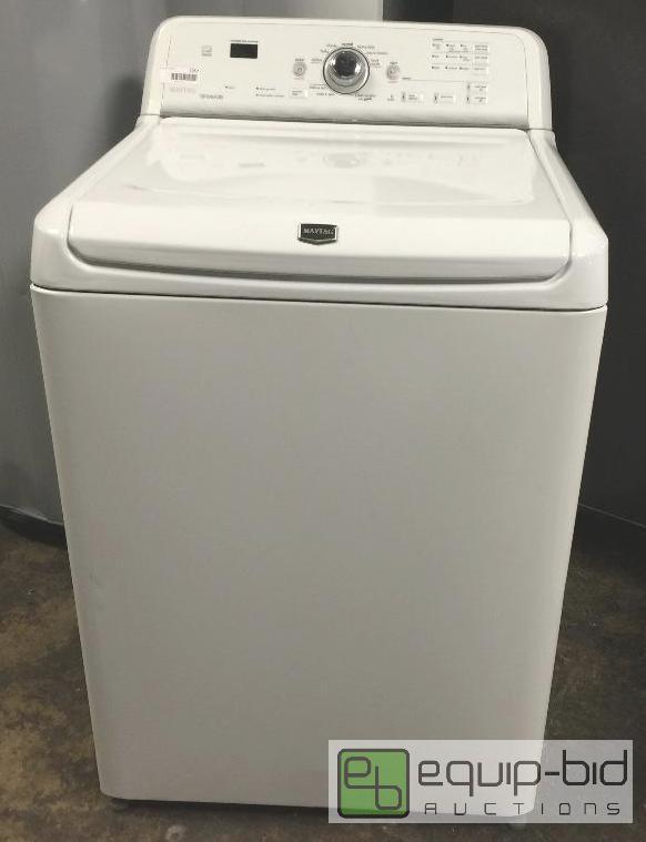 lot 1257 image: MAYTAG Bravos Top Load Washer with MaxExtract Extended Spin