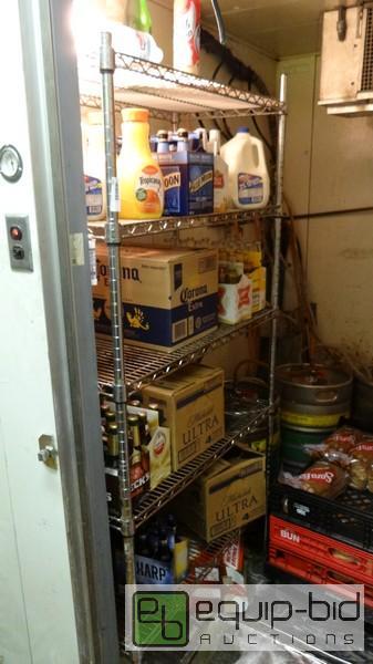 lot 797 image: 5 Tier Metal Wire Rack