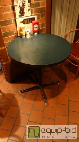 lot 894 image: Green Laminate Round Top