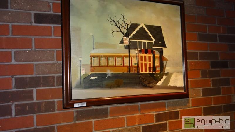 lot 947 image: J Dickinson Streetcar Named Desire Painting