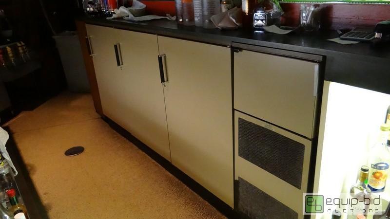 lot 955 image: Perlick Under Counter 3 Door Beer Cooler