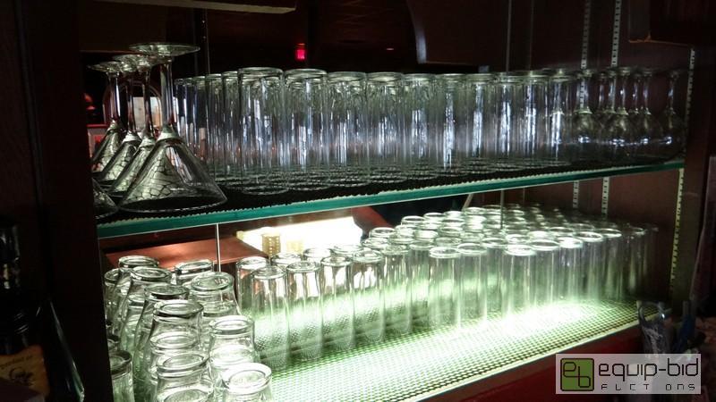 lot 957 image: Lot Of Water, Martini, Wine And Liquor Glasses