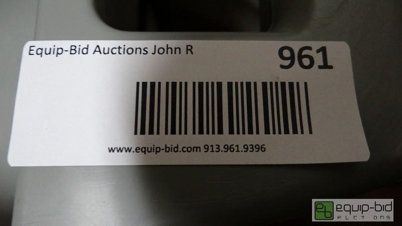 lot 961 image: Rubbermaid Cart On Casters