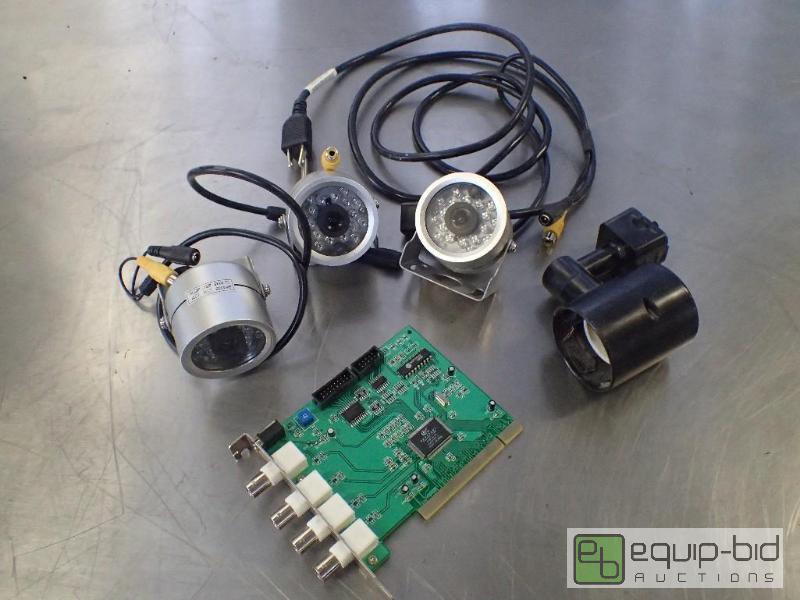 lot 3007 image: Security Cameras and Track Light