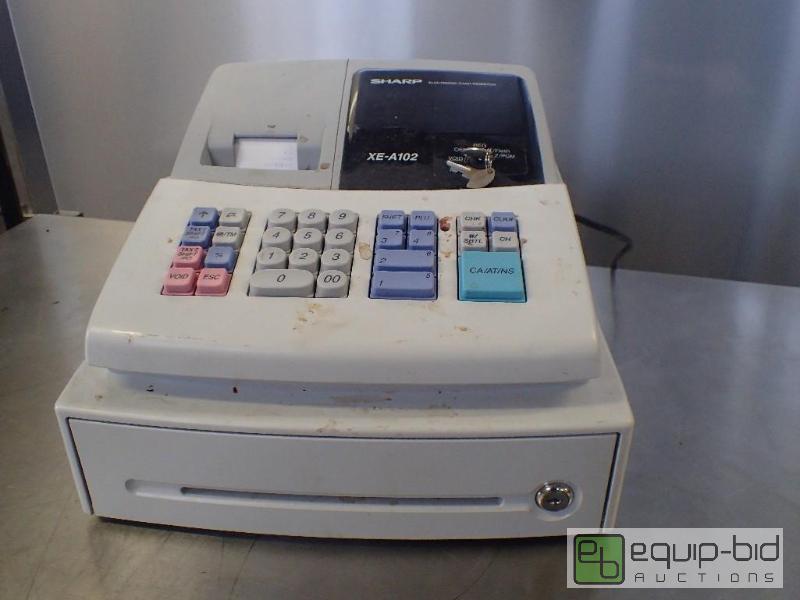 lot 3011 image: Sharp Electronic Cash Register