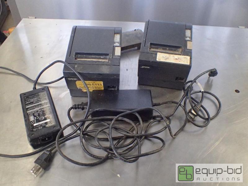 lot 3012 image: (2) Epson Receipt Printers