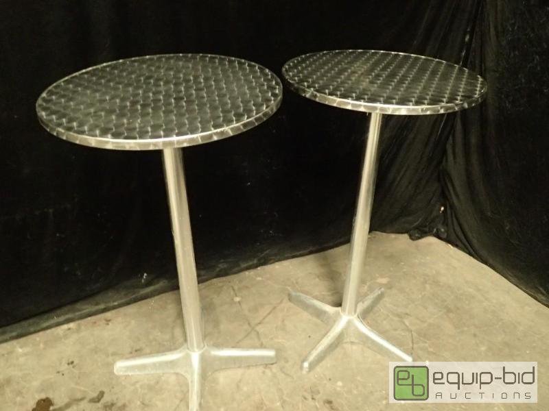 lot 3054 image: (2) Bar Height Tables