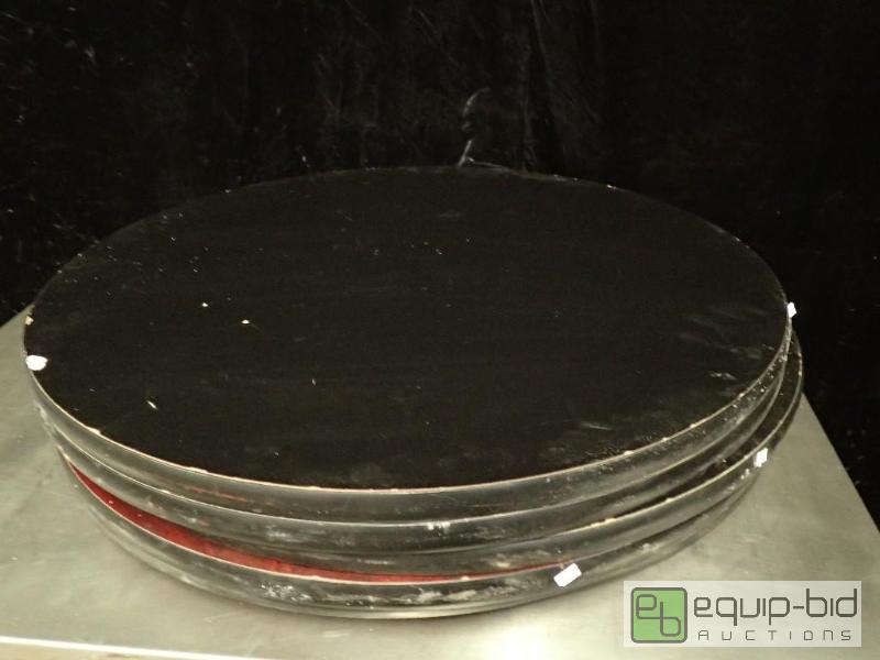 lot 3058 image: (6) Wood Round Table Tops