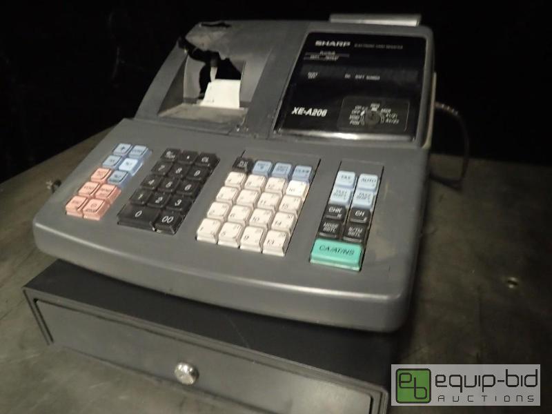 lot 3068 image: Sharp Electronic Cash Register
