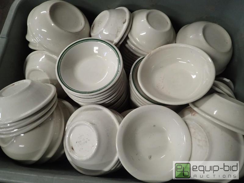 lot 3089 image: Large Tote of Small Bowls