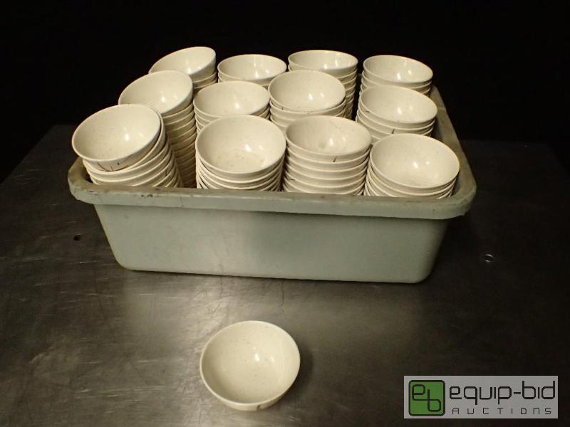 lot 3093 image: Approx (150) Decorative Plastic Bowls