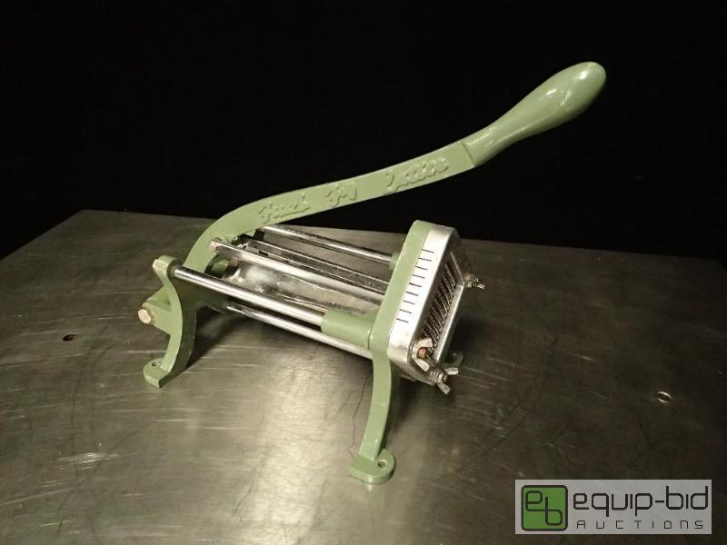 lot 3096 image: Choice Cast Iron Based French Fry Cutter