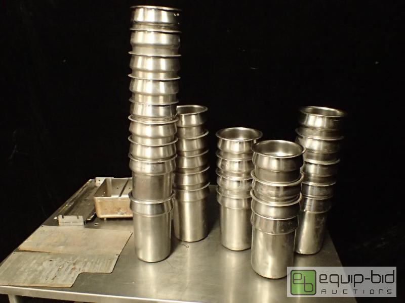 lot 3113 image: (27) Stainless Steel Inserts