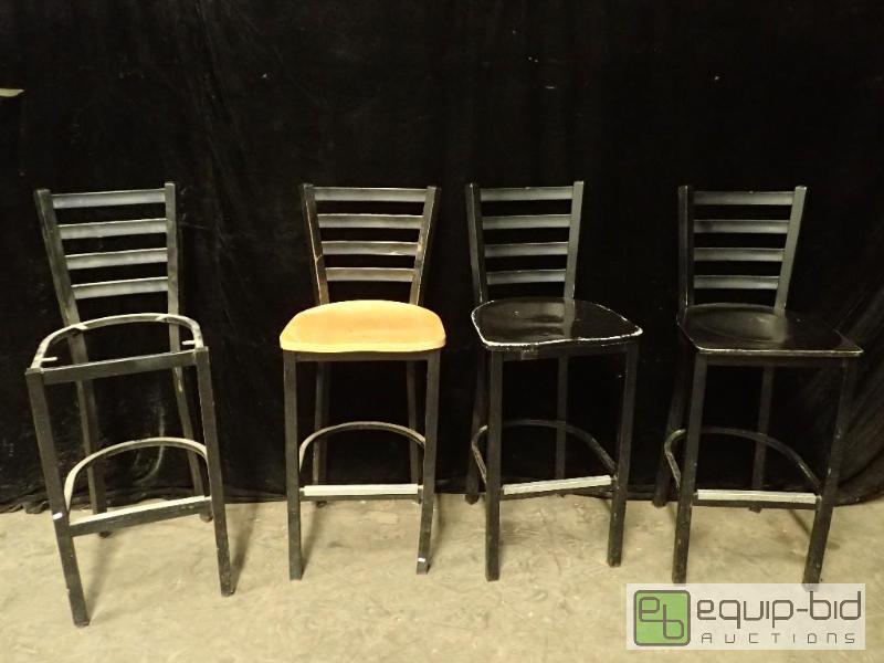 lot 3150 image: (4) Bar Height Chairs