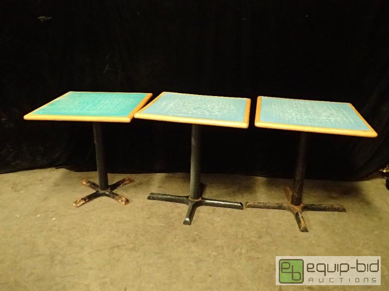 lot 3159 image: Square Dining Tables