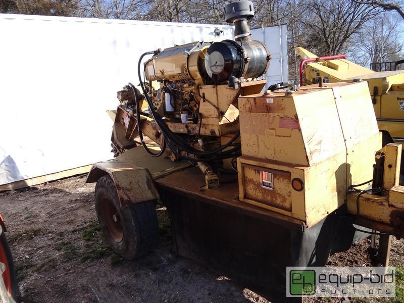 lot 1002 image: Rayco RG 106DXH Tow Behind Stump Grinder Serviced And Ready To Use