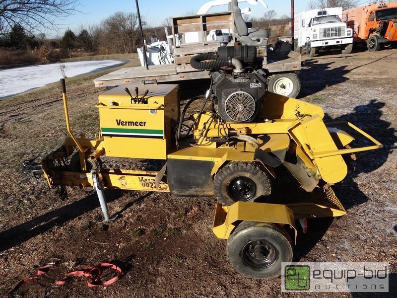 lot 1017 image: Vermeer SC252 Stump Grinder (Yellow)Serviced, Ready To Use