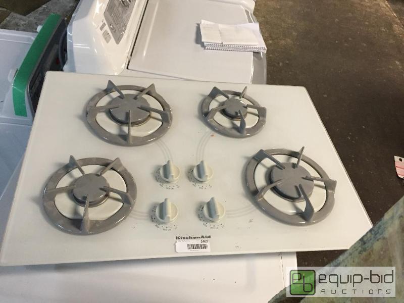 lot 1463 image: KITCHENAID Gas Counter StoveTop Unit