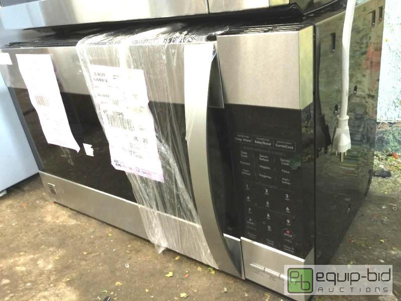 lot 5122 image: Kenmore Elite 1.8 cu. ft. Over-the-Range Convection Microwave - Stainless Steel