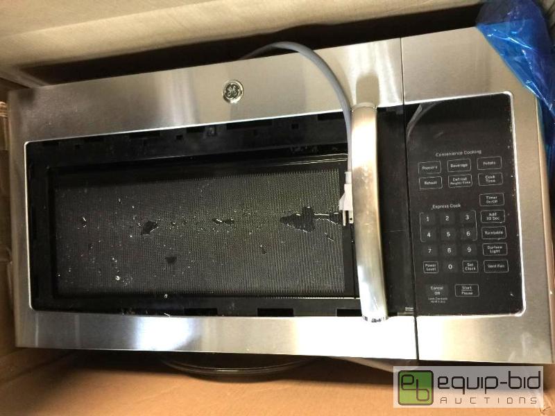 lot 5123 image: GE 1.6 Cu. Ft. Over-the-Range Microwave Oven