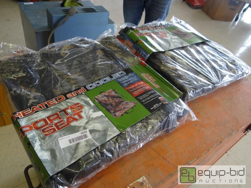 lot 1650 image: Lot of 2 new in package heated and cooled spo...