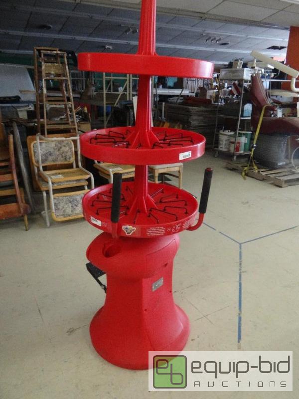 lot 1699 image: Fun time inflation station.  Store fixture in...