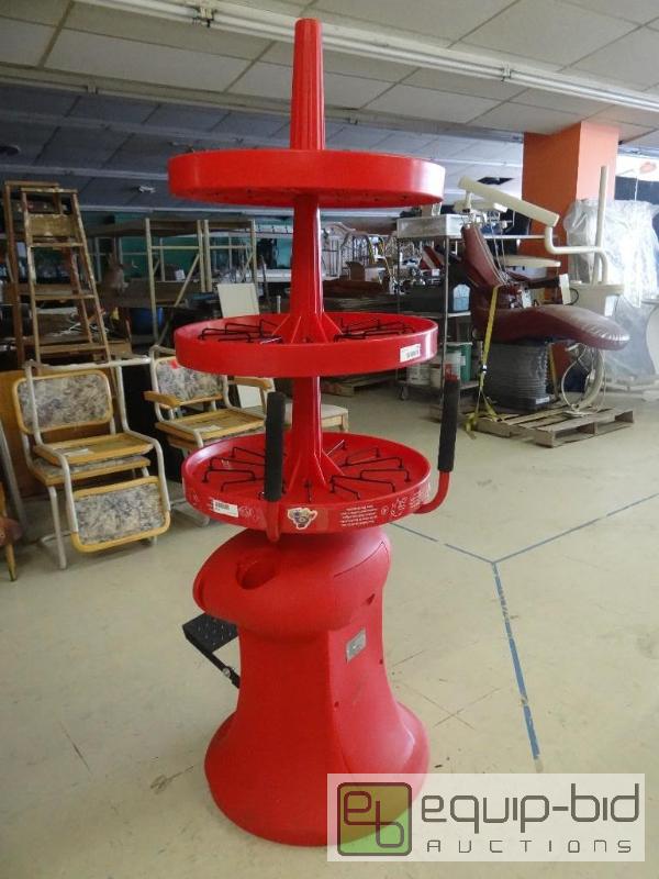 lot 1700 image: Fun time inflation station.  Store fixture in...
