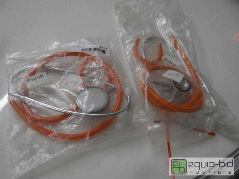 lot 1721 image: Lot of 2 new in box stethoscopes....