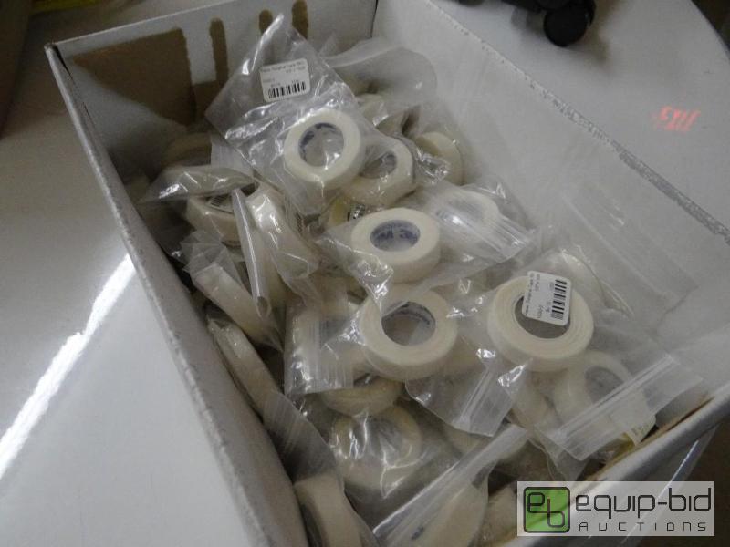 lot 1724 image: Box full of new surgical tape....